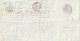 1817 - Connaissement Maritime Illustré De  Bordeaux Pour DUNKERQUE - Navire LA JULIE - Capitaine MEZLICO - 1800 – 1899