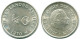 1/4 GULDEN 1970 ANTILLAS NEERLANDESAS PLATA Colonial Moneda #NL11615.4.E.A - Netherlands Antilles