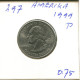 1/4 DOLLAR 1999 USA Moneda #AR498.E.A - 1999-2009: State Quarters