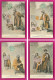 Serie-163P240 Série De 4 Cpa  LES PETITS BOHEMIENS, Cpa Colorisées BE - Colecciones, Lotes & Series
