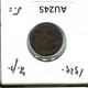 1 CENT 1929 NETHERLANDS Coin #AU245.U.A - 1 Cent