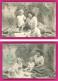 Serie-171P240 Série Complète De 6 Cpa, Une Maman Et Ses Enfants En Pique Nique, Cpa BE - Collections, Lots & Series