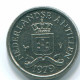 10 CENTS 1979 ANTILLES NÉERLANDAISES Nickel Colonial Pièce #S13603.F.A - Antille Olandesi