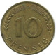 10 PFENNIG 1950 C BRD ALLEMAGNE Pièce GERMANY #AD838.9.F.A - 10 Pfennig