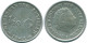 1/10 GULDEN 1963 ANTILLAS NEERLANDESAS PLATA Colonial Moneda #NL12477.3.E.A - Antille Olandesi