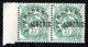 Timbre Pré-oblitéré - Année 1926 - N°02 Neuf**/MNH : Paire (Surcharge Décalée) Variété Rare - Unused Stamps