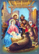 Jungfrau Maria Madonna Jesuskind Weihnachten Religion Vintage Ansichtskarte Postkarte CPSM #PBP686.A - Vergine Maria E Madonne