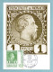 Carte Maximum Monaco 1985 - Exposition Philatélique - Centenaire Du 1er (premier) Timbre De Monaco - YT 1456 - Cartoline Maximum