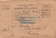 Bruyères (88 Vosges) Tampon Hôpital Temporaire De Couverture Carte Franchise Militaire Bulletin De Santé 1915 Firminy 42 - Guerre De 1914-18