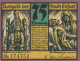75 PFENNIG 1920 Stadt ERFURT Saxony UNC DEUTSCHLAND Notgeld Banknote #PB305 - Lokale Ausgaben