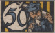 50 PFENNIG 1923 Stadt KREFELD Rhine DEUTSCHLAND Notgeld Banknote #PG430 - Lokale Ausgaben
