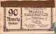 90 HELLER 1920 Stadt MUTTERS Tyrol Österreich Notgeld Banknote #PI298 - [11] Local Banknote Issues