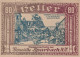 80 HELLER Stadt Sparbach Niedrigeren Österreich Notgeld Papiergeld Banknote #PG996 - [11] Emissions Locales