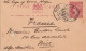 Natal Entier Postal Pour La France 1895 - Natal (1857-1909)