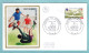 FDC France 1982 - Coupe Du Monde De Football 1982 - YT 2209 - Paris (soie) - 1980-1989