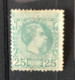 N°6 "25c Vert" Neuf Sans Charnière Valeur 1500€ Mais 2ème Choix Donc Prix En Conséquence - Unused Stamps