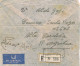 54802- Carta Aerea Certificada BEYROUTH (Libano) 1946 To Argentina. Transito New York - Liban