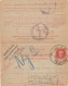 ETAT FRANCAIS ,carte Pneumatique De PETAIN 3f Orange ,,,, ENTIER SEMI-PRIVE (peut-etre) ,, PARIS-POITIERS-PARIS - Neumáticos