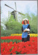 HOLLAND NETHERLAND LISSE KEUKENHOF FLOWER GARDENS POSTCARD CARTOLINA ANSICHTSKARTE CARTE POSTALE POSTKARTE CARD KARTE - Lisse