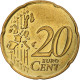 France, Rainier III, 20 Euro Cent, 2001, Paris, Or Nordique, SPL+, KM:171 - France