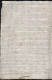 Delcampe - 1673 Lettre Complète Avec Correspondance De Vannes Pour Lannion - Taxe 3 (peut Etre Envoyée Avec Ou Sans L'encart) - ....-1700: Precursors