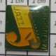 1618A Pin's Pins / Belle Qualité Et Rare / MARQUES  LIBRAIRIES MAJUSCULE LETTRE J JAZZ - Trademarks