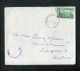 "USA" 1950, Brief Mit "ZENSUR" (Oesterreichische Zensurstelle) Ex Meridian Nach Oesterreich, Rs. Spendenmarke (R1134) - Storia Postale