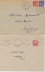 AB-519: FRANCE:  Lot De Lettre, Enveloppe Et Devant (Thème Libération) - Bevrijding