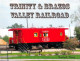 TRAINS LOCOMOTIVE Trinity Et Brazos Valley Railroad 17(scan Recto-verso) MA1401 - Trenes