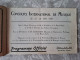 Ville De Saint Nazaire - Concours International De Musique Mai 1928 - Programs