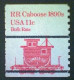 United States, Scott #1905a, Used(o), 1984 Coil, Transportation Series: Caboose Of 1890s, 11¢, Red - Gebruikt