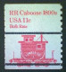 United States, Scott #1905a, Used(o), 1984 Coil, Transportation Series: Caboose Of 1890s, 11¢, Red - Used Stamps