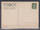 Dt.Reich Privatpostkarte MiNo. PP 155C1 ** " 30 Jahre Gruppe Süd/Werbeschau Am 5.Oktober 1941 (alte Schrift Gebalkt) - Private Postal Stationery