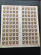 FEUILLE COMPLETE ( 100 Timbres) 3 Francs FRANCE COMTE 19/09/1951. - Full Sheets