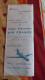 PROSPECTUS AIR FRANCE VACANCES TOURISME FRANCAIS 1961 AVION  FORMAT 10.5  27 CM DESTINATIONS PRESENTEES - Pubblicitari