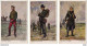 Illustrateur M. Wagemans  ARMÉE BELGE   Lancier Fantassin Grenadier Carabinier Artilleur Lot De 6 CPA - Uniformen