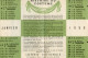 LOTERIE NATIONALE. Calendrier Janvier 1950 - Loterijbiljetten