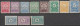 1929/1931 - ROYAUME HEDJAZ ET NEDJED (ARABIE SAOUDITE) - ANNEES COMPLETES YVERT N°86/95 * MH - COTE = 415 EUR - Saudi Arabia