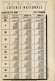 LOTERIE NATIONALE. Calendrier Mai 1951 - Lotterielose