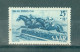 SARRE - N°254* MNH Trace De Charnière SCAN DU VERSO. Journée Du Cheval. - Neufs