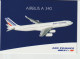 Vintage Pc AIr France AF Airbus A340 Aircraft - 1946-....: Era Moderna