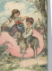 CHILDREN CHILDREN Scene S Landscapes Vintage Postcard CPSM #PBU549.GB - Scènes & Paysages