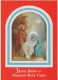 Virgen Mary Madonna Baby JESUS Christmas Religion Vintage Postcard CPSM #PBP745.GB - Vergine Maria E Madonne