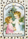 ANGEL CHRISTMAS Holidays Vintage Postcard CPSM #PAH952.GB - Anges