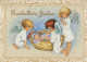 ANGEL CHRISTMAS Holidays Vintage Postcard CPSM #PAH762.GB - Anges