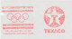 Meter Cut Netherlands 1991 Texaco - Official Sponsor Of The Dutch Olympic Team - Altri & Non Classificati
