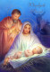 Virgen María Virgen Niño JESÚS Navidad Religión Vintage Tarjeta Postal CPSM #PBP746.ES - Vergine Maria E Madonne