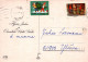 PAPÁ NOEL Feliz Año Navidad Vintage Tarjeta Postal CPSM #PBL439.ES - Santa Claus