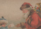 PAPÁ NOEL Feliz Año Navidad Vintage Tarjeta Postal CPSM #PBB059.ES - Santa Claus