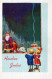 PAPÁ NOEL NAVIDAD Fiesta Vintage Tarjeta Postal CPSMPF #PAJ468.ES - Santa Claus